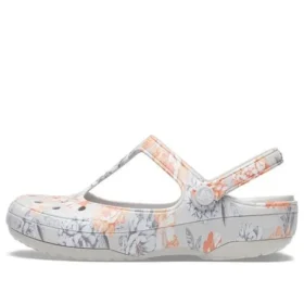 White Flowers Sandals