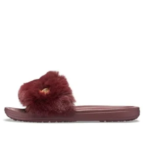 Wine Red Slippers