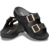 Women’s Metallic Buckle Saturday Sandal